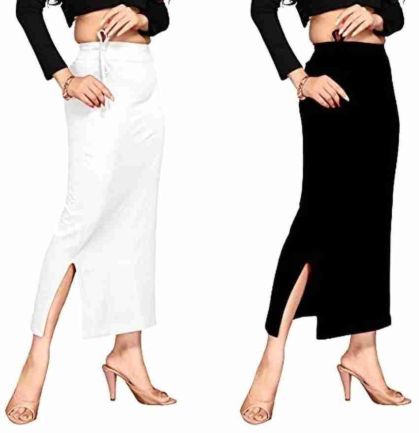 VEUNIX PACK OF 2 Slim Saree Shapewear,Petticoat,Skirts for Women