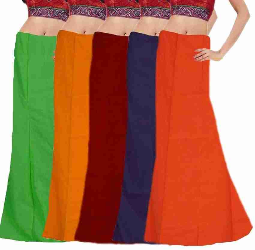 inddus SPW-SSDS-GRN Polyester Petticoat Price in India - Buy