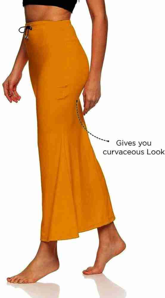 SHAPE AND DRAPE women saree shapewear Lycra Blend Petticoat Price in India  - Buy SHAPE AND DRAPE women saree shapewear Lycra Blend Petticoat online at