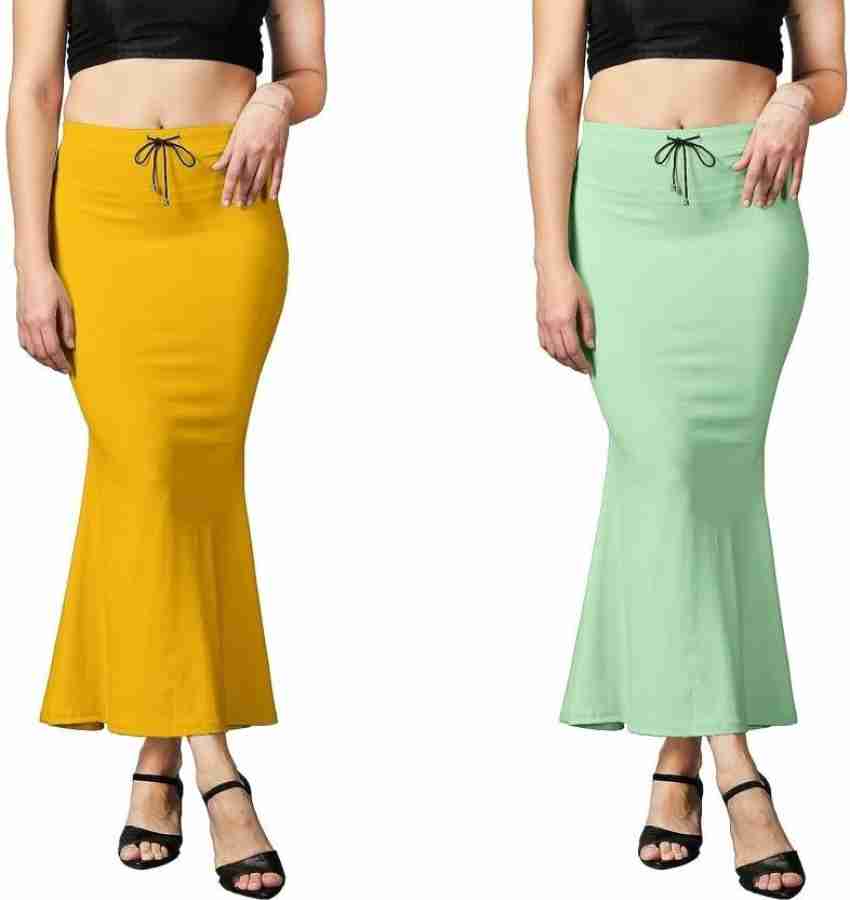 Mehrang Lycra Saree Shapewear Petticoat for Women