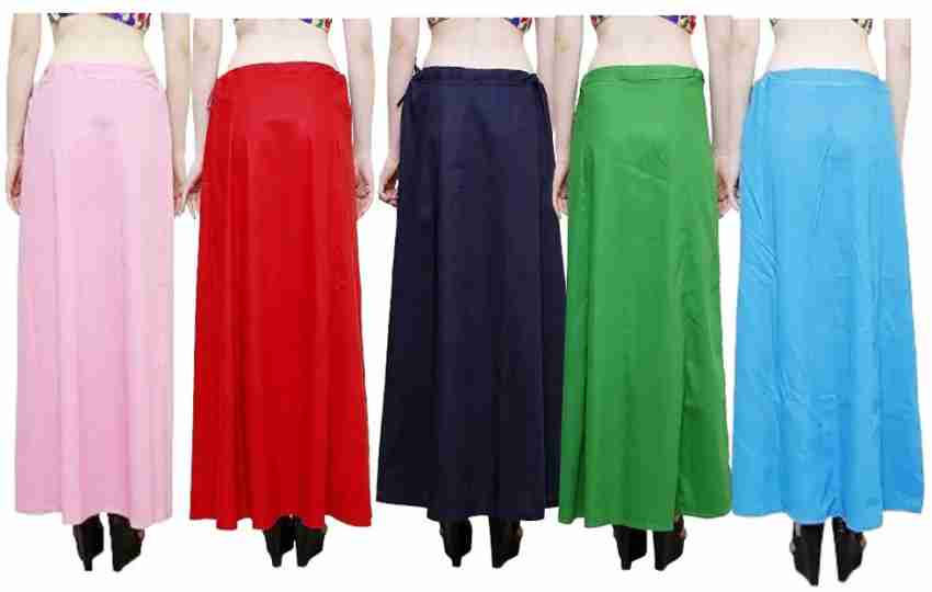 WOMEN COLOUR GURRANTED PETTICOAT PACK OF 3 BY ROOPRANG