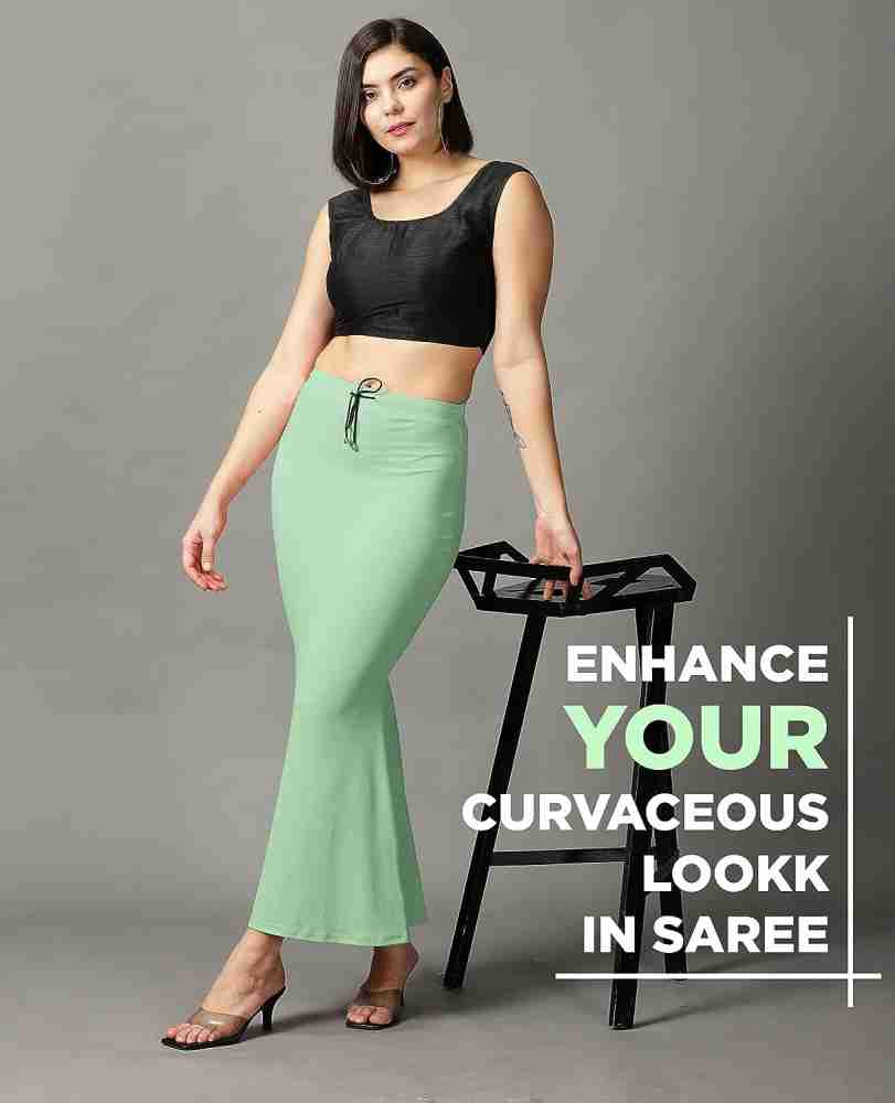 INFINI SHAPE Sari Shapewear in simple color Lycra Blend Petticoat Price in  India - Buy INFINI SHAPE Sari Shapewear in simple color Lycra Blend  Petticoat online at