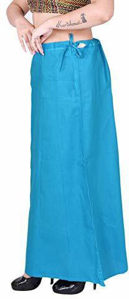 Siddhi Cotton Saree Petticoat/Inskirt Stitched – Cotton Saree