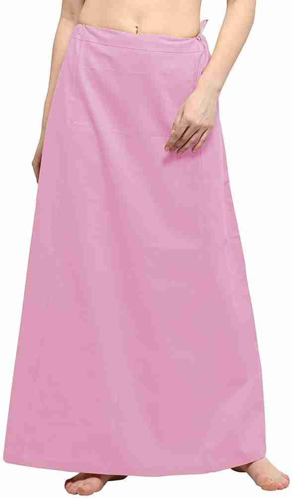 Guddan Pista & Beige Cotton Petticoat (Free Size) : : Fashion