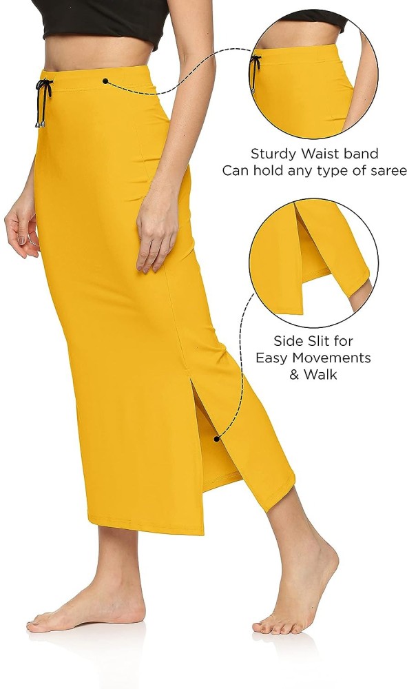 Woo THiNG Stylish saree shapewear Lycra Blend Petticoat Price in