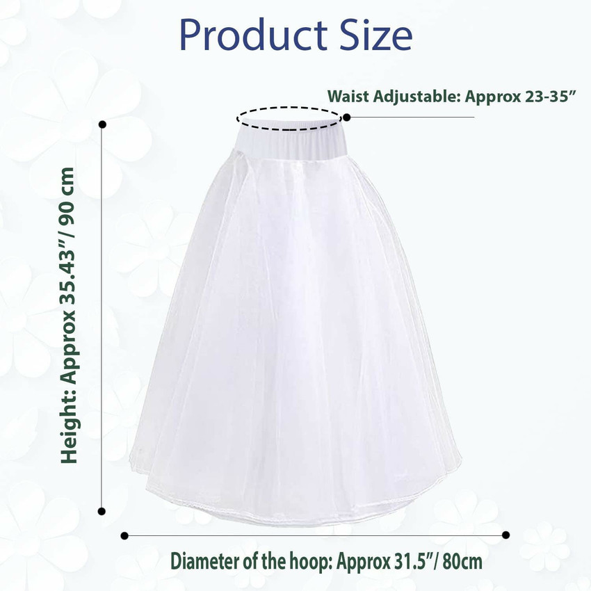 Womens Petticoats Aline 6 Hoop Skirt Crinoline Petticoat Underskirt  Slips For Bridal S2xl  Fruugo IN