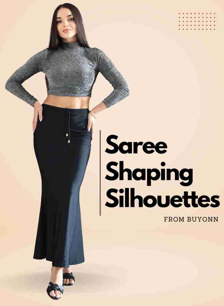 Peach Cotton Saree Inner Petticoat, Shapewear, Skirts for Women