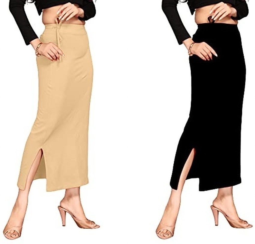 queenshapewear saree shapewear combo Lycra Blend Petticoat Price in India -  Buy queenshapewear saree shapewear combo Lycra Blend Petticoat online at