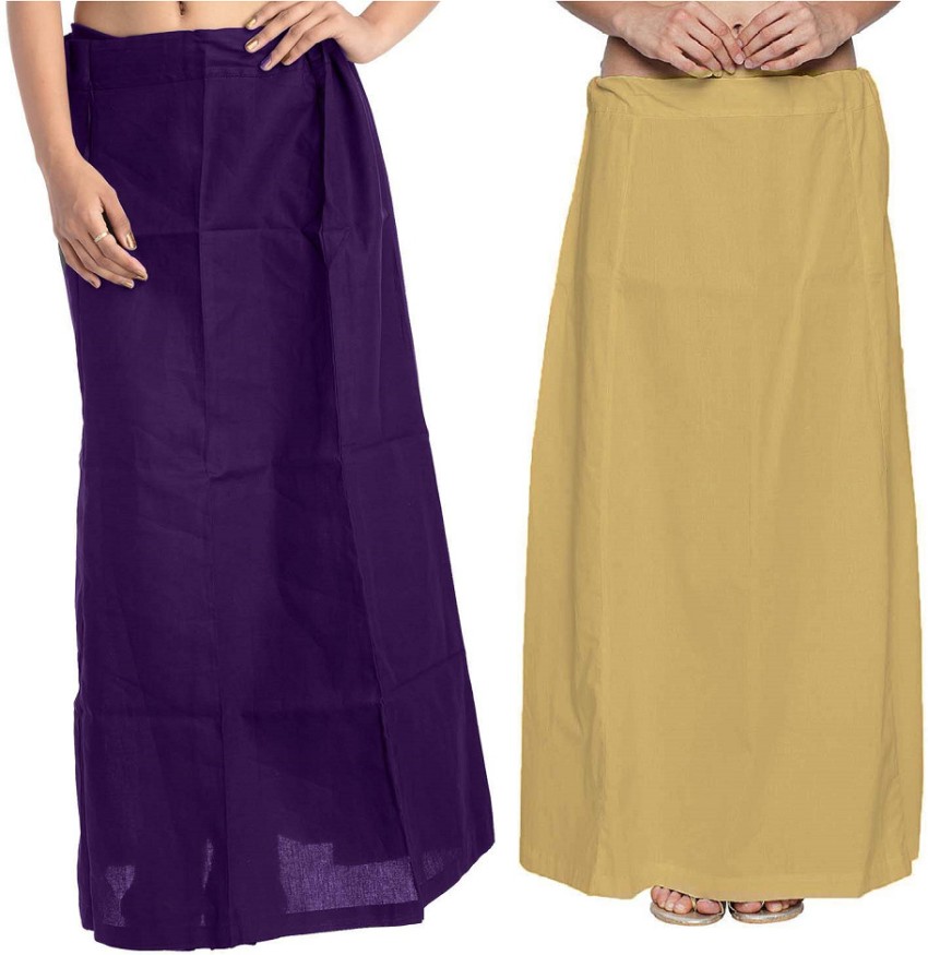 ROOPRANG Trendy Women's Cotton Inskirt Saree Petticoats