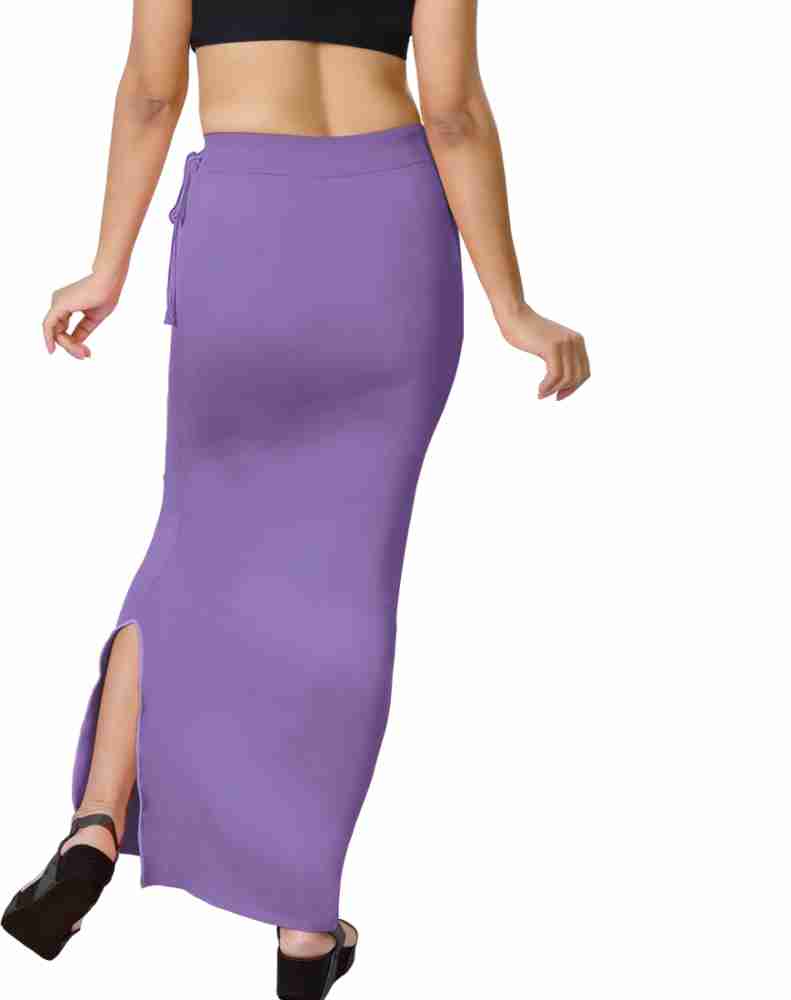 Buy DERMAWEAR Women Blended Purple Fabric Saree Shapewear (XL) Online at  Best Prices in India - JioMart.