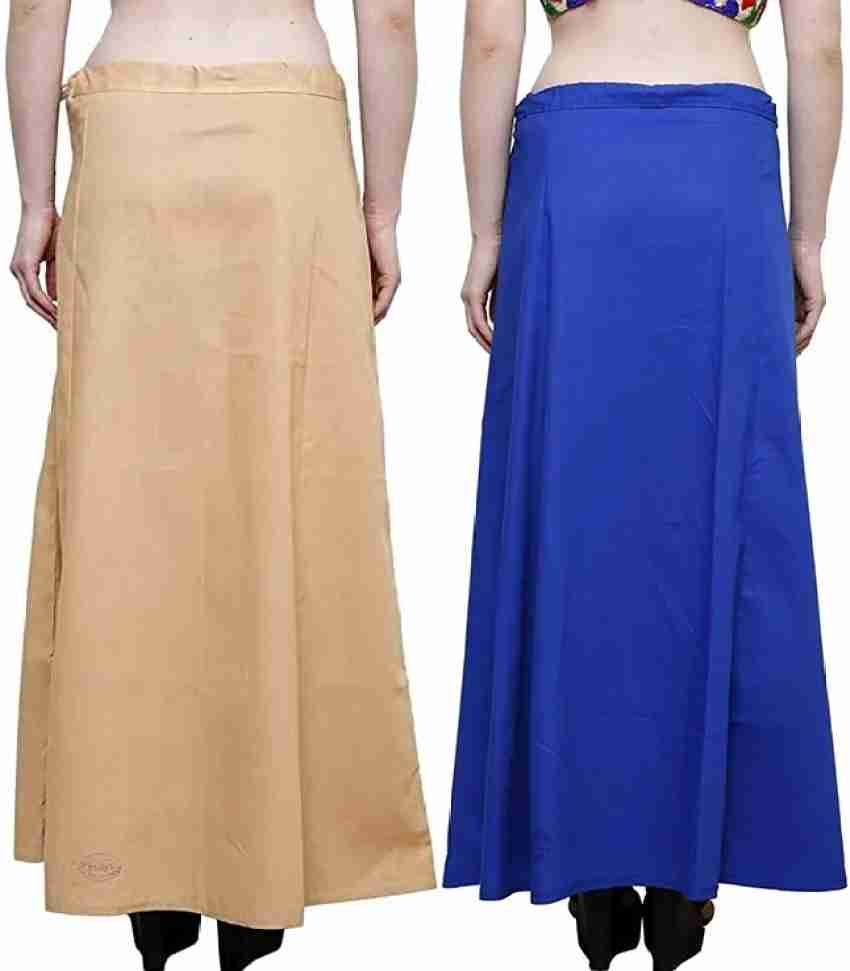 Buy Preeti Creations Plus Size Cotton Petticoat for Women Combo