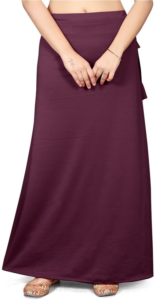 vaitan Saree Petticoat Shapewear Skin Purple 2Pc Combo Lycra Blend Petticoat  Price in India - Buy vaitan Saree Petticoat Shapewear Skin Purple 2Pc Combo  Lycra Blend Petticoat online at