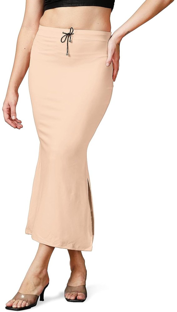 Lycra Blended Saree Shapewear for Women/Fishcut Fit Petticoat
