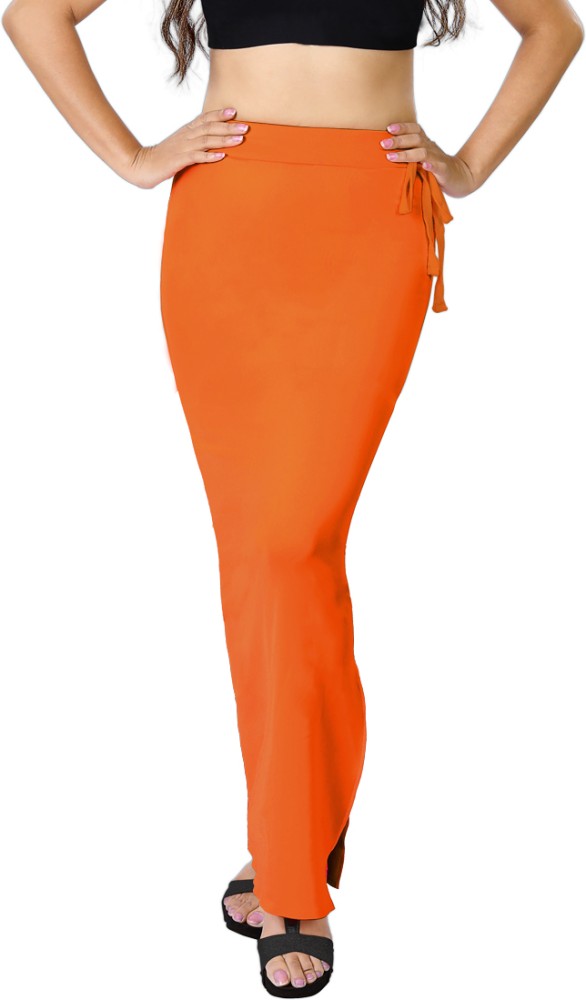 dermawear Saree Shapewear Everyday SSE407 Orange Polyester Petticoat Price  in India - Buy dermawear Saree Shapewear Everyday SSE407 Orange Polyester  Petticoat online at
