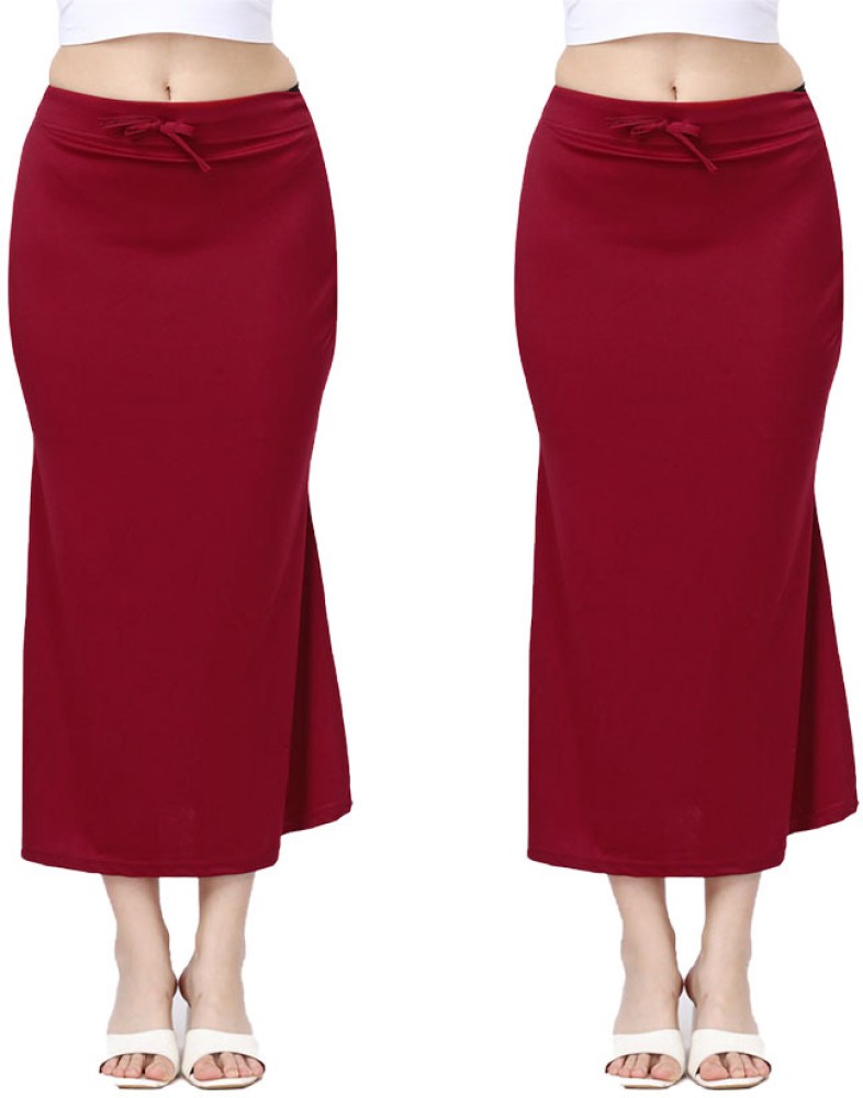 Spangel Fashion Lycra Saree Shapewear Petticoat for Women, Women's Blended  Saree Shapewear