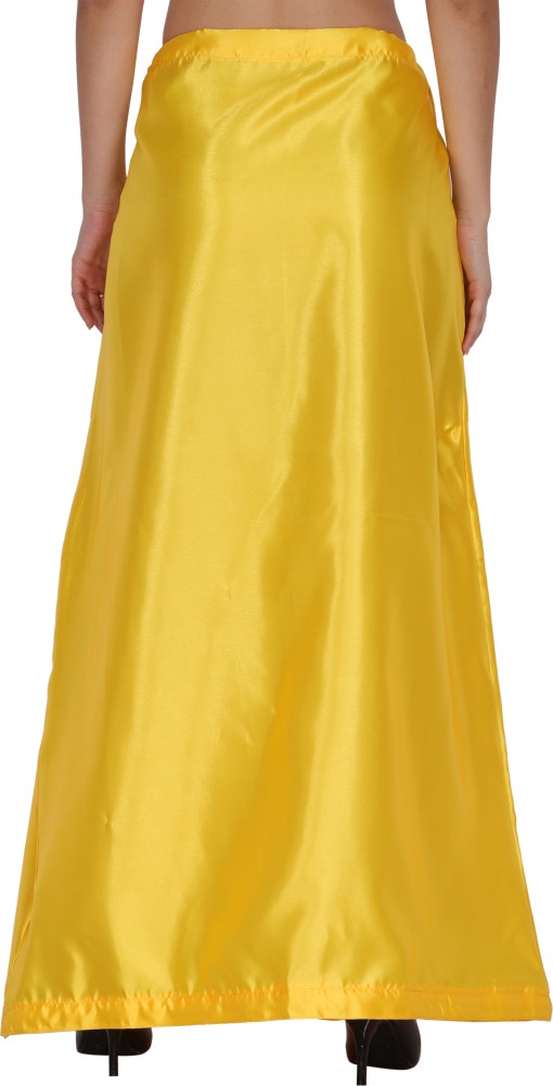 Yellow Satin Petticoat