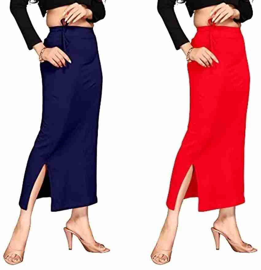 SCUBE DESIGNS Side Rope Saree Shapewear Petticoat for Women