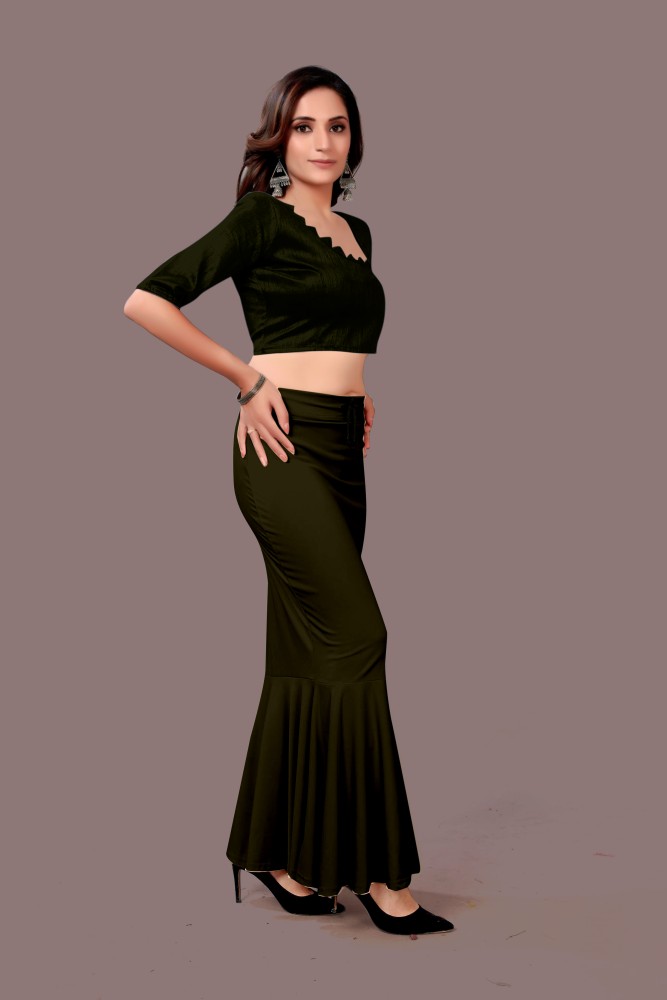 Fishcut Style Flare Saree shapewear Petticoat for Women under skirt Saree  II saree shaper II Saree petticoat