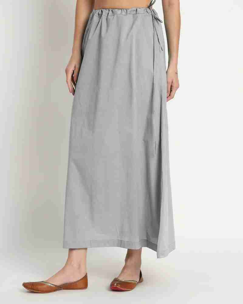 Lootnixx Grey Pure Cotton Petticoat Price in India - Buy Lootnixx