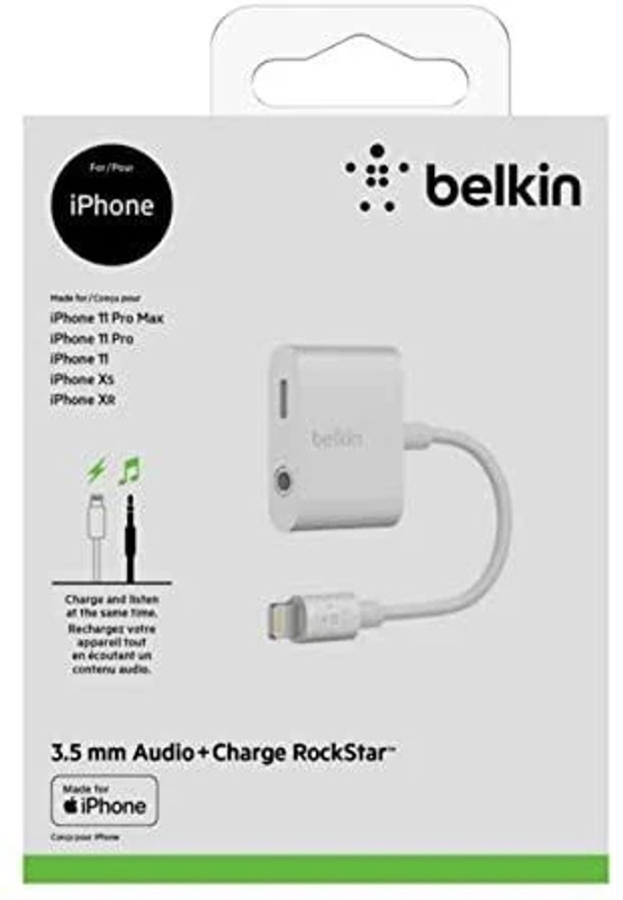 Belkin headphone adaptor and remote hotsell control for ipod shuffle