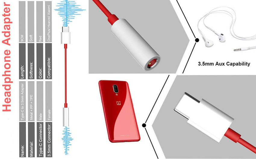 Oneplus headphone outlet converter