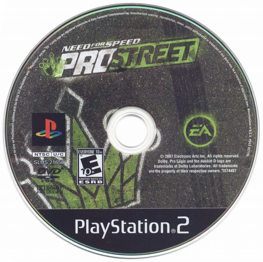 NEED FOR SPEED PROSTREET - Playstation 2 (PS2) iso download