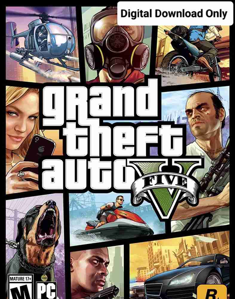 2Cap GTA 5 Pc Game Link (Offline only) (No CD/DVD/Code) (Complete Games)  Price in India - Buy 2Cap GTA 5 Pc Game Link (Offline only) (No CD/DVD/Code)  (Complete Games) online at Flipkart.com