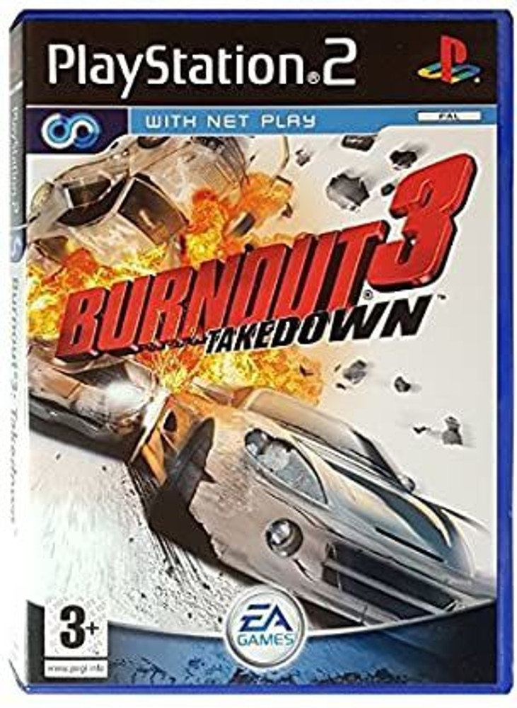 Burnout 3 Online no PS2! Mais um game revivido! 