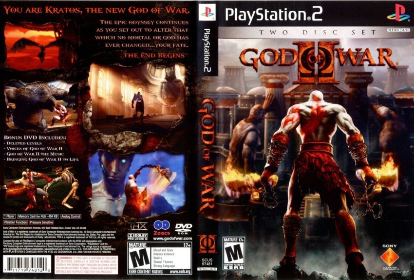  God of War - PlayStation 2 : Unknown: Video Games