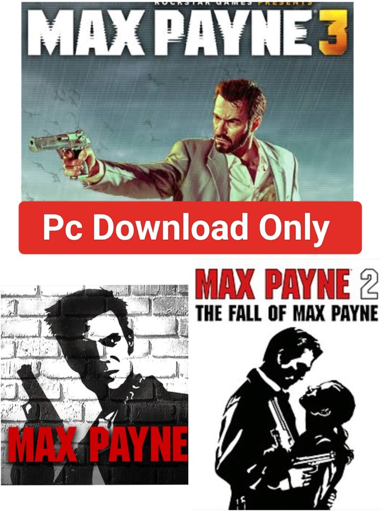 2Cap Max Payne 1-2-3 Combo Pc Game Download (Offline Only) No CD.