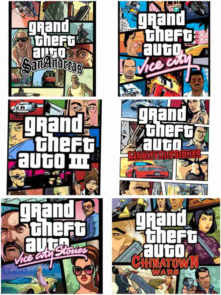 2CAP Gta San Andreas 5 In 1 Pc Game (Offline only) Complete Games