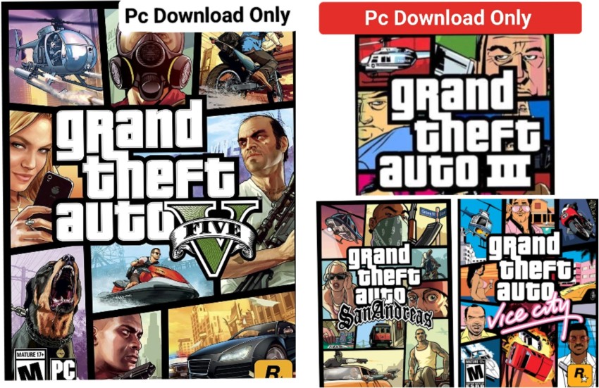 GTA COMBO (Vice City & San Andreas) - (FULL PC GAME) - Offline