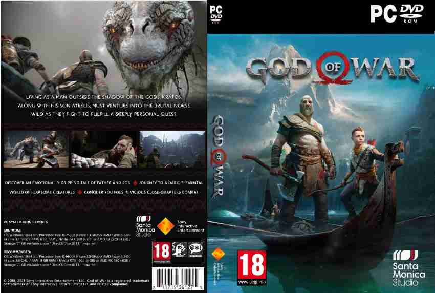 God Of War Offline DVD Physical Delivery Standard Price in