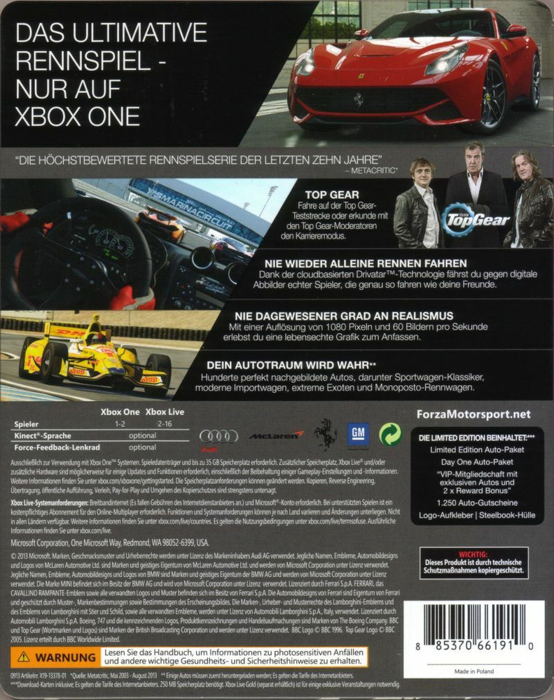 Forza 5 deals xbox one