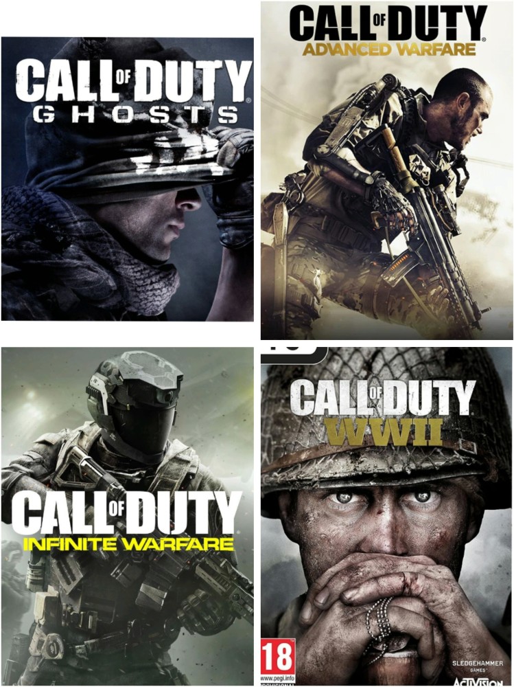 2Cap Call Of Duty Ghosts, Advanced, Infinite Warfare, WW2 Pc Game Link  Combo (Offline only) (No CD/DVD/Code) (Complete Games) Price in India - Buy  2Cap Call Of Duty Ghosts, Advanced, Infinite Warfare