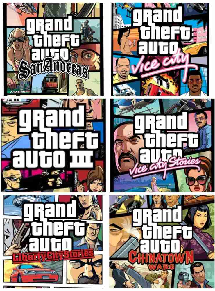 2CAP Gta San Andreas 5 In 1 Pc Game (Offline only) Complete Games