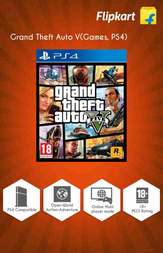 Grand Theft Auto V (GTA 5) - PS4 