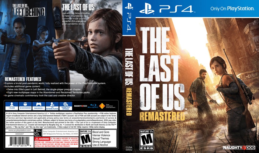 The Last of Us Remastered - PlayStation 4