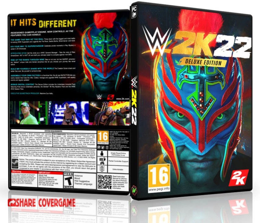 Buy WWE 2K22 Deluxe Edition Steam key