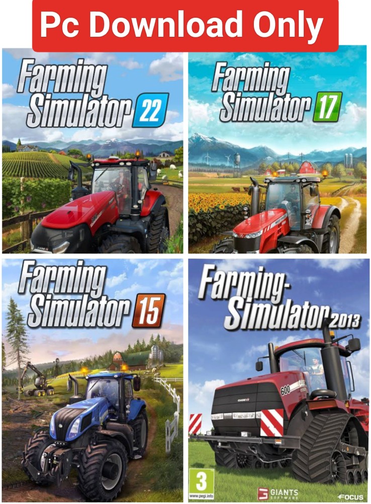 2Cap Farming Simulator 13-15-17-22 Combo Pc Game Download (Offline only) No  CD/DVD/Code (Complete Game) (Complete Edition) Price in India - Buy 2Cap Farming  Simulator 13-15-17-22 Combo Pc Game Download (Offline only) No