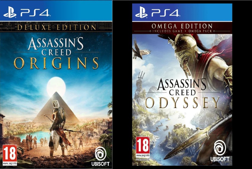 Assassin's Creed Origins + Assassin's Creed Odyssey - PS4