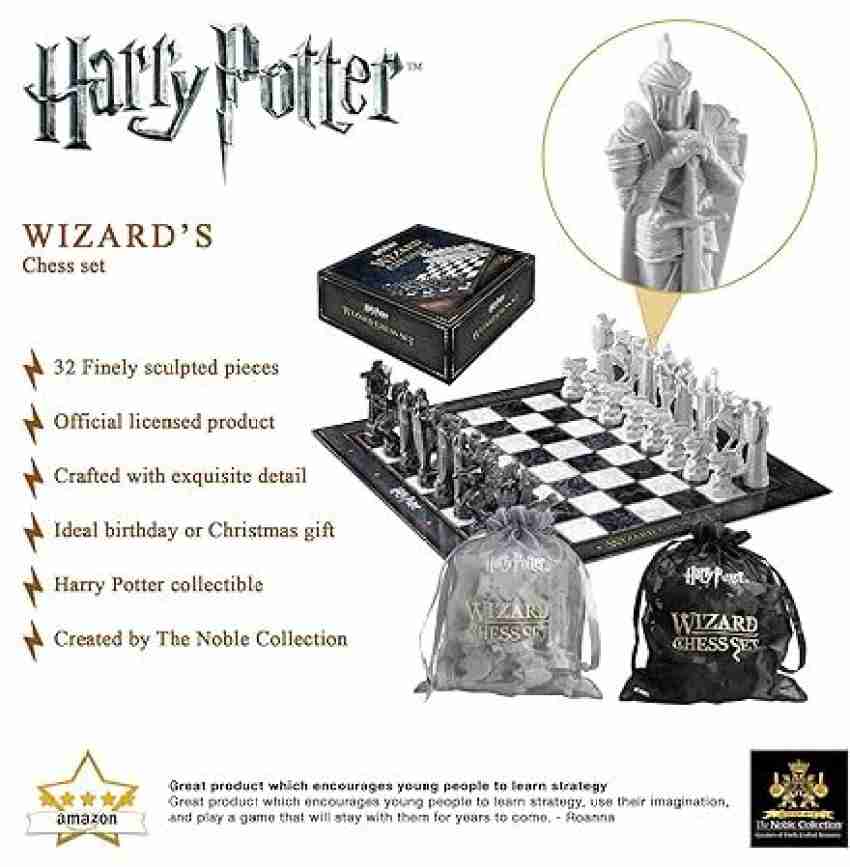 Harry Potter Plastic The Noble Collection Wizard Chess - Black,for 12  months and up (2) Price in India - Buy Harry Potter Plastic The Noble Collection  Wizard Chess - Black,for 12 months