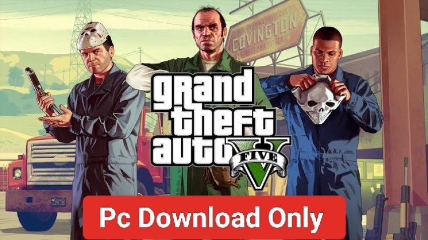 Buy 2Cap GTA 5 Pc Game Download (Offline only) Complete Games Online at  Best Prices in India - JioMart.