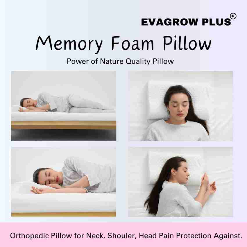 EVAGROW PLUS Pillow Support For Pain Relief Snoring Insomnia
