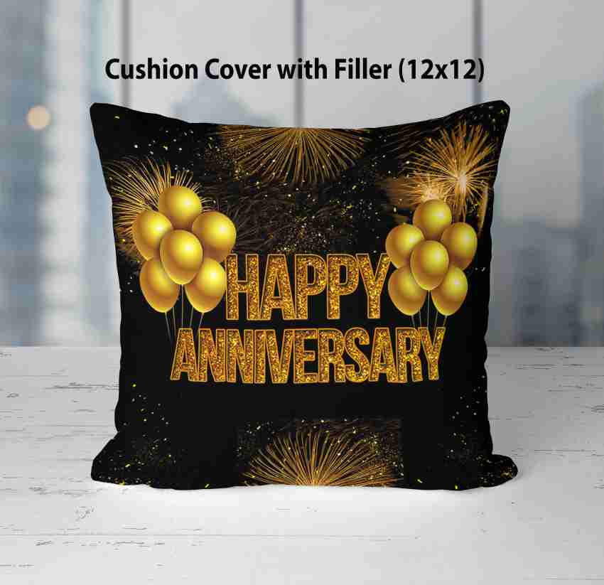 Happy anniversary cheap pillow