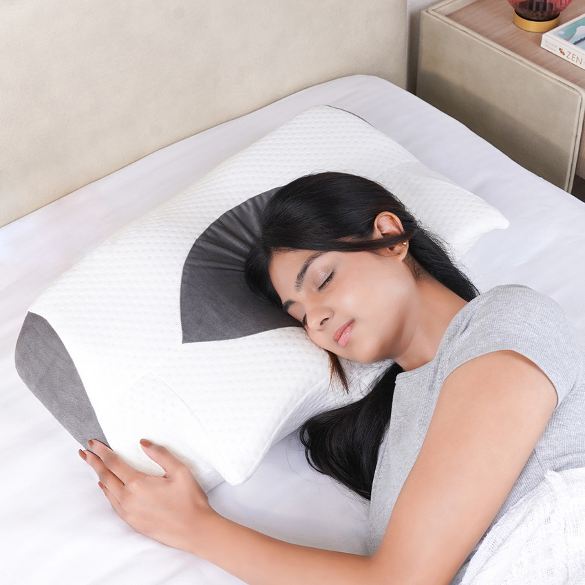 Recron pillow shop for neck pain