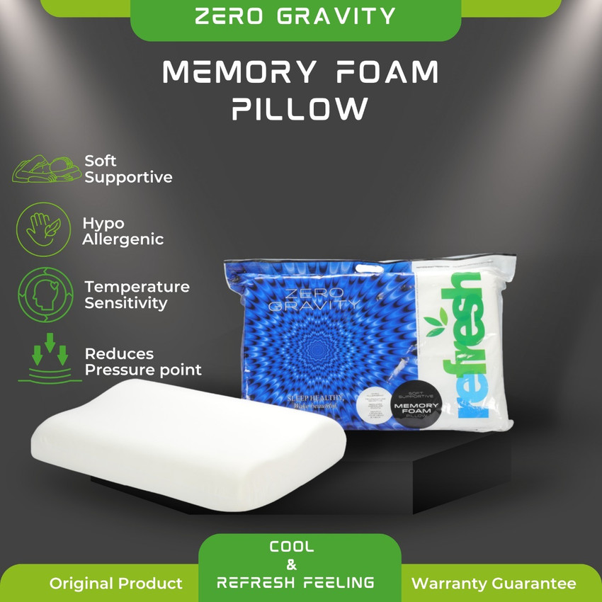 Gravitti bamboo sales memory foam pillow