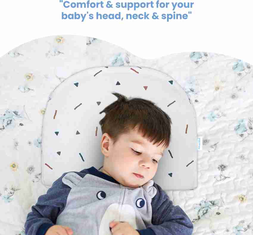 Cherilo C Shaped Elevated Wedge Pillow for Baby Crib Mattress Memory Foam Geometric Baby Pillow Pack of 1 Buy Cherilo C Shaped Elevated Wedge Pillow for Baby Crib Mattress