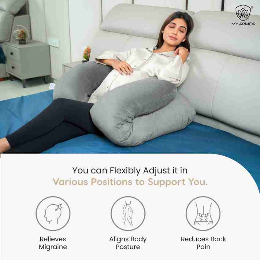 MY ARMOR Full Body U Shaped Pregnancy Pillow for Sleeping