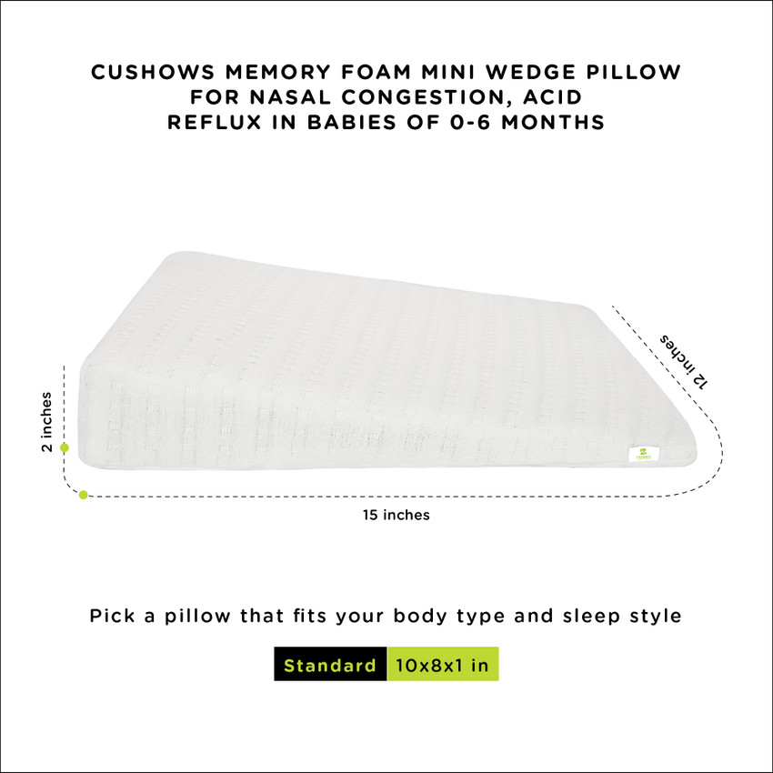 Crib wedge top for congestion